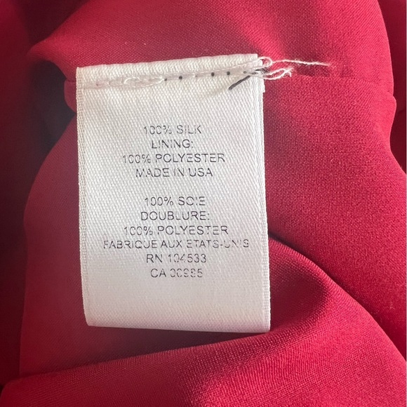 Silk Nanette Lepore Pink Patterned Dress Size 6 - Picture 9 of 10